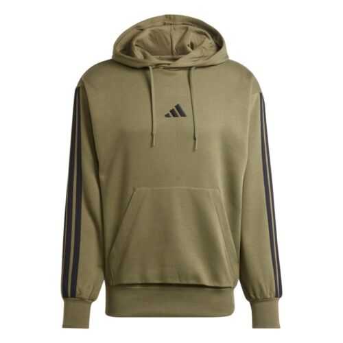 M 3Stripes Fleece Hoodie