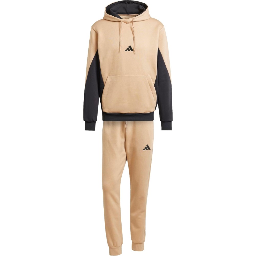 M Fleece Colorblock Hoodie Tracksuit
